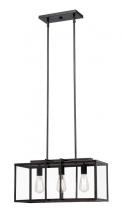 Trans Globe 10213 ROB - 3LT PENDANT-RECT-EDISON-ROB (X